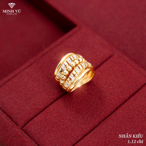 Nhẫn nữ kiểu bản to