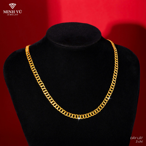 Dây chuyền nam 24k