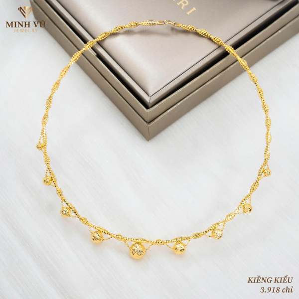 Kiềng cổ vàng 610