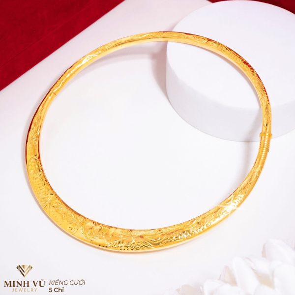 Kiềng cưới truyền thống 5 chỉ