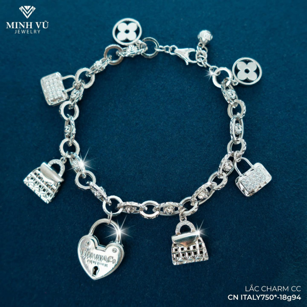 Lắc xích sẵn charm 18g94 