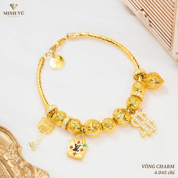 Vòng charm 4.045 chỉ 